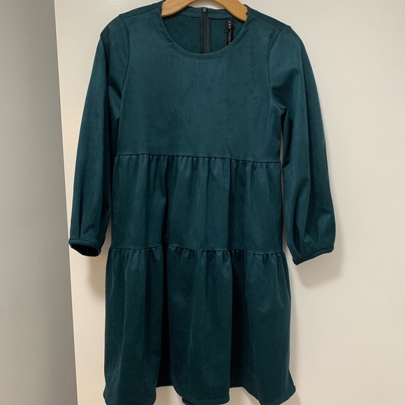 Zara Dresses & Skirts - ZARA green mini dress NWT size XS